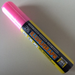 ZIG Illumigraph PMA-720 krijtstift breed roze ZIG Illumigraph PMA-720 krijtstift breed roze