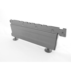 Voet 37x16cm alu/grijs