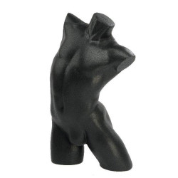 Herenbuste / lingerietorso zonder arm zwart BL01029 Herenbuste / lingerietorso zonder arm zwart BL01029