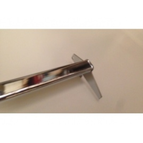 Draagbalk/kledingstang 66.5cm chroom Draagbalk/kledingstang 66.5cm chroom