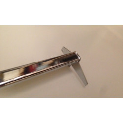 Draagbalk/kledingstang 100cm chroom  