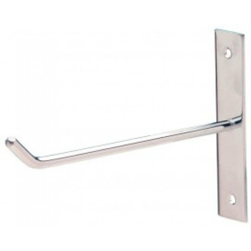 Wandpen vast chroom 20cm 