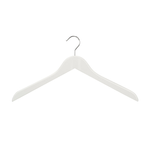 Houten hanger wit licht geknikt 100st HH01028 Houten hanger wit licht geknikt 100st HH01028