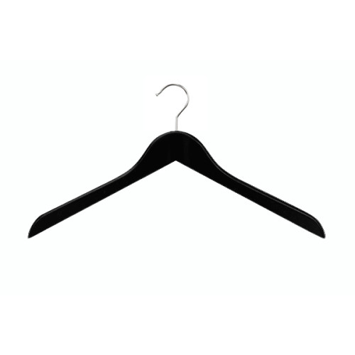 Houten hanger zwart licht geknikt HH01029L Houten hanger zwart licht geknikt HH01029L