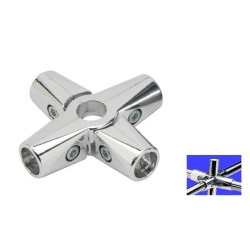 Koppeling chroom 6 weg Tms2563-01 Koppeling chroom 6 weg Tms2563-01