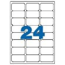 Apli laser A4 etiketten 64x33,9 mm 100vel à 24st Td35352409 Apli laser A4 etiketten 64x33,9 mm 100vel à 24st Td35352409