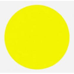 Prijssticker Ø65mm fluor geel 1000/rol Prijssticker Ø65mm fluor geel 1000/rol
