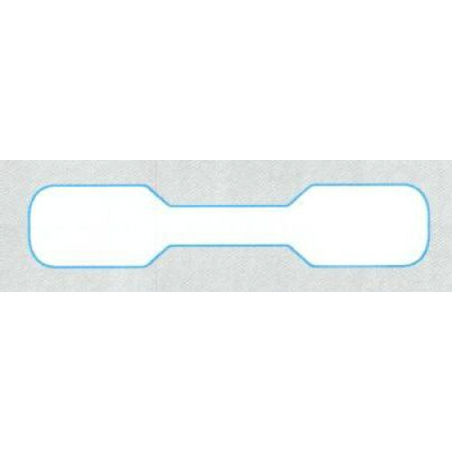 Juweliers-etiket 45x8mm 306st 