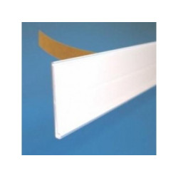 Scanprofiel/prijsstrip 26mm wit met tape Tv26/1000 Scanprofiel/prijsstrip 26mm wit met tape Tv26/1000