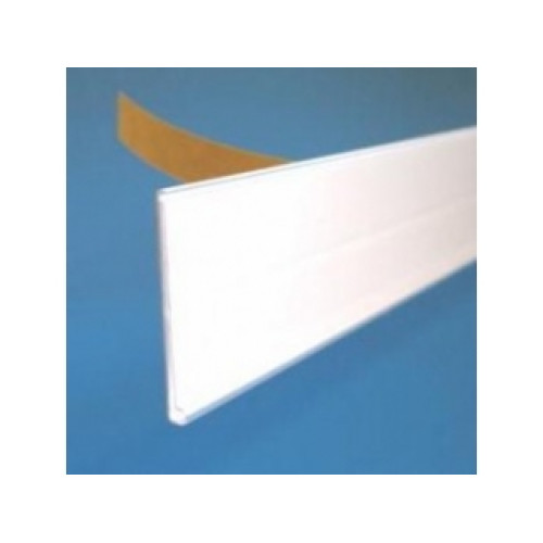 Scanprofiel/prijsstrip 26mm wit met tape Tv26/1000 Scanprofiel/prijsstrip 26mm wit met tape Tv26/1000